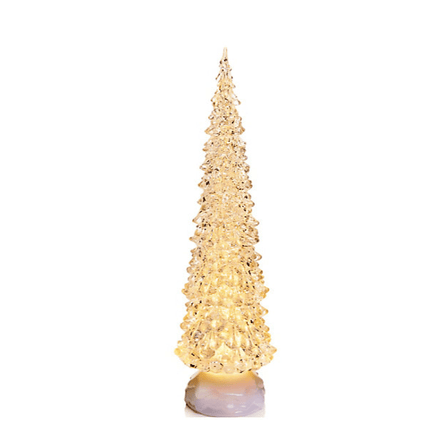 Preimer Christmas Tree Water Spinner Decoration Warm White LEDs 32cm at Napev GH