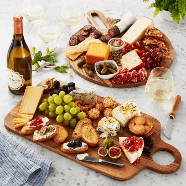 Member's Mark 2-Piece Acacia Wood Charcuterie Board Set | Chopping Board