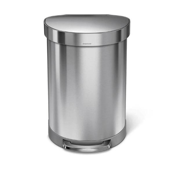 Simplehuman 60L Semi Round Pedal Bin | Napev