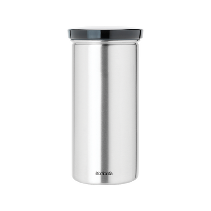 Brabantia Coffee Pad Canister, 18-pcs Capacity, Matt Steel at Napev GH 