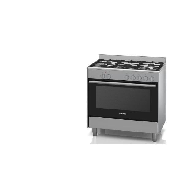 Bosch Freestanding Gas Combination Range Cooker 90cm 5burner HSB734357Z