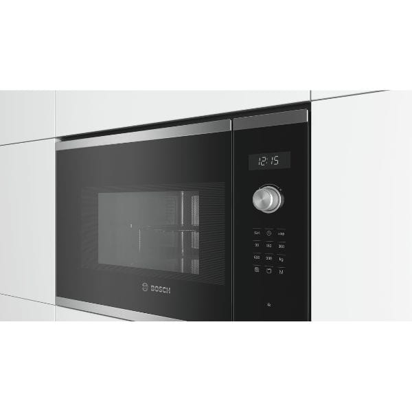 Bosch Series 6 Built-in Microwave Oven 59x38cm Stainless steel, BEL554MS0B