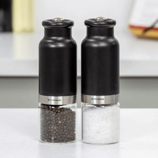 Blackmoor Gravity Salt & Pepper Mill Set | Napev