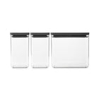 Brabantia Tasty+ Stackable Canister | Set of 3 at Napev GH 