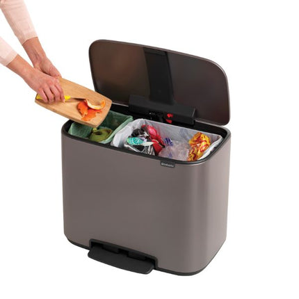 Brabantia Bo Pedal Bin, 11 + 23L at Napev GH 