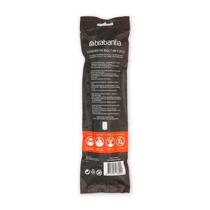 Brabantia PerfectFit Bags, Code Y, 20L, 10 Bags at Napev GH 