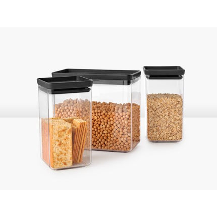 Brabantia Tasty+ Stackable Canister | Set of 3 at Napev GH 