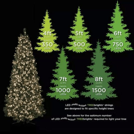 Premier 1000 LEDs TreeBrights with Timer - Warm White | Napev