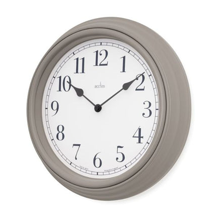 Acctim Devonshire Wall Clock Grey 22717 at Napev GH