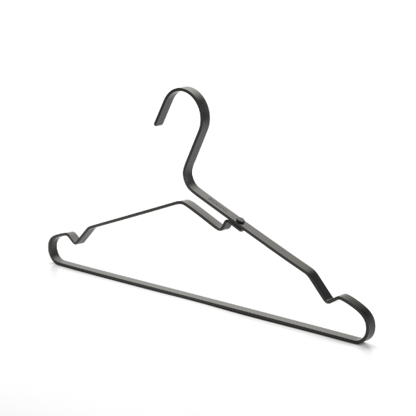 Brabantia Aluminium Clothes Hanger | Pack of 4/black at napev GH