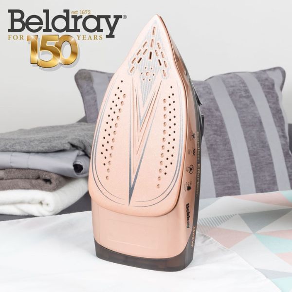 Beldray Steam Iron Rose Gold at Napev GH