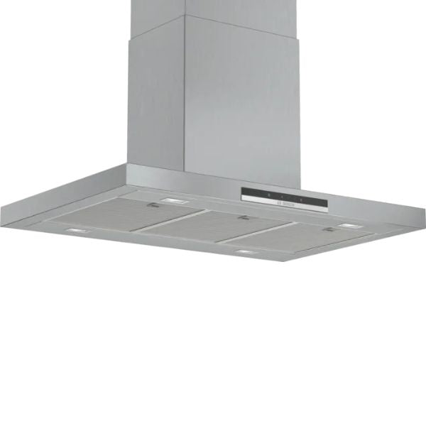 Bosch Series 4 island cooker hood 90 cm Stainless steel DIB97IM50M at Napev GH