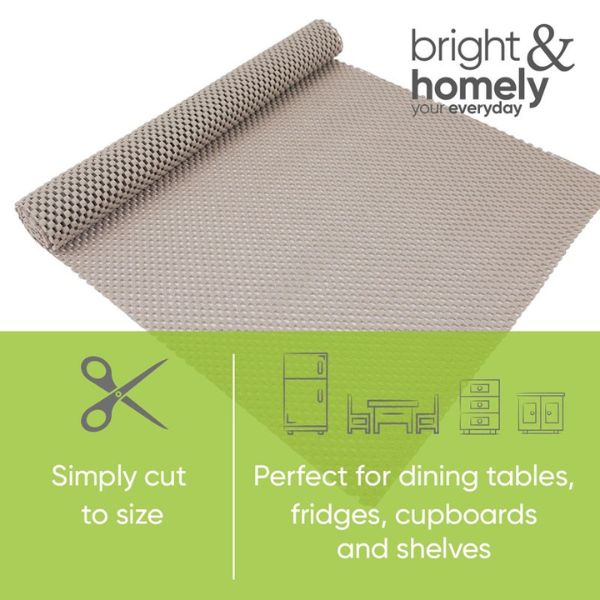 Bright & Homely Non Slip Mat 37 x 90CM Assorted at Napev GH