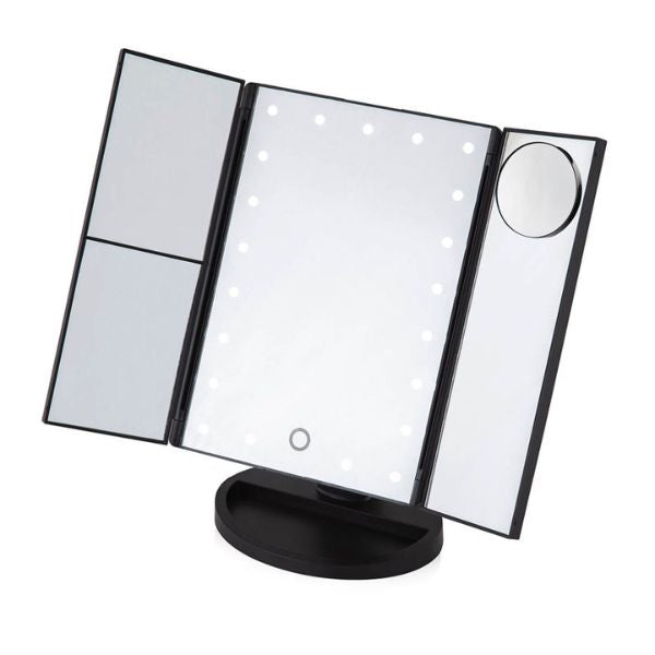 Carmen LED 3 Panel Mirror C85030N at Napev GH