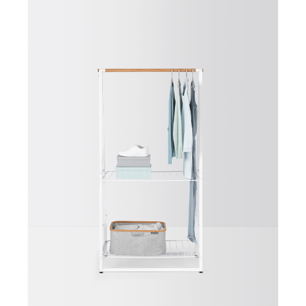 Brabantia Linn Clothes Rack, Large/white at napev GH