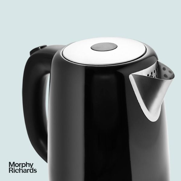 Morphy Richards Equip Black Jug Kettle - 1.7L - 102783 at Napev GH