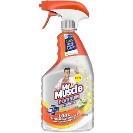 Mr Muscle Platinum Kitchen Spray 750ML at Napev GH