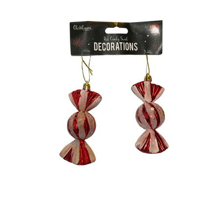 Christmas Candy Sweet Decoration | Pack of 2 AT NAPEV GH