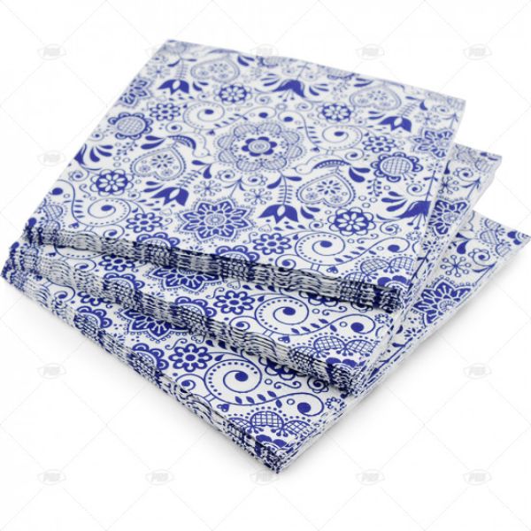 PPS 3Ply 33CM 20 Napkins Royal Blue at Napev GH