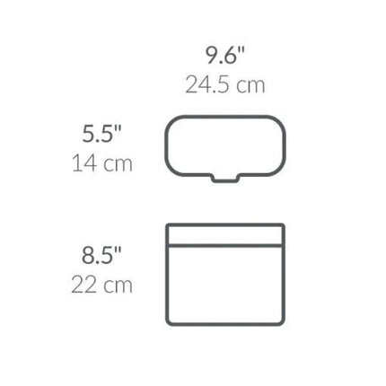 Simplehuman 4L Compost Caddy Dimensions at Napev GH