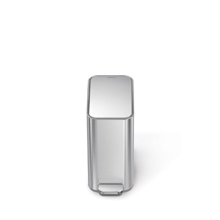 Simplehuman 5L Slim Pedal Bin / brushed steel