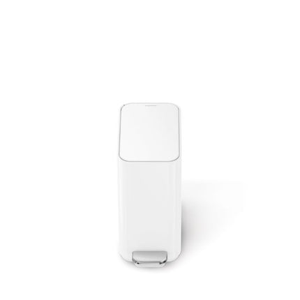 Simplehuman 5L Slim Pedal Bin / white