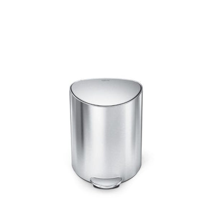 Simplehuman 6L Semi Round Pedal Bin - Premium version AT NAPEV GH