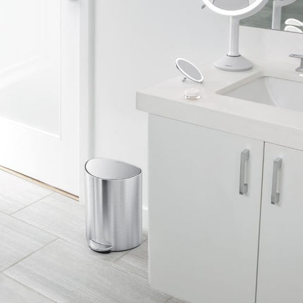 Simplehuman 6L Semi Round Pedal Bin - Premium version AT NAPEV GH