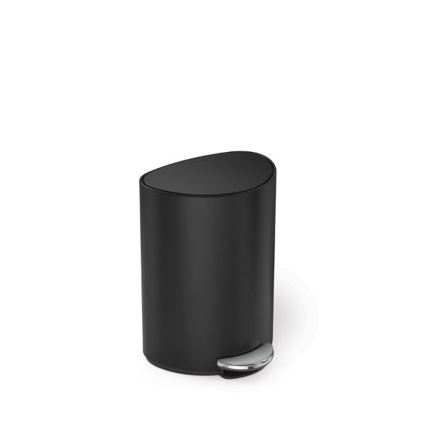 Simplehuman 6L Semi Round Pedal Bin - Premium version AT NAPEV GH