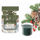 Pan Aroma Christmas Cracker Candle Mistletoe Kisses Apricot & Ivy Scented Candle 120g at Napev GH