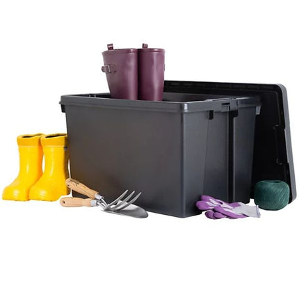 Wham Bam 45L Box & Lid - Black at Napev GH