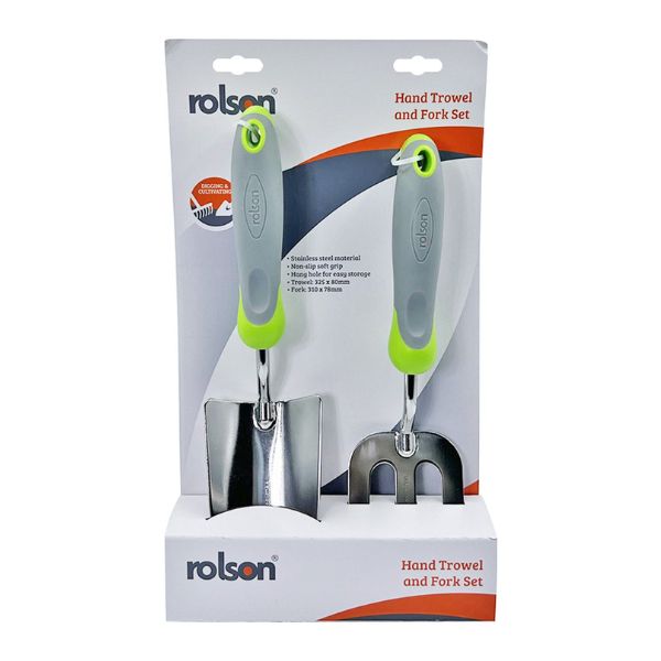 Rolson Hand Trowel & Fork Set at Napev GH