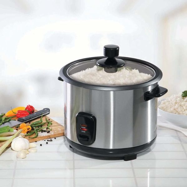 Wilko 1.8Ltr Rice Cooker with Steamer at Napev GH