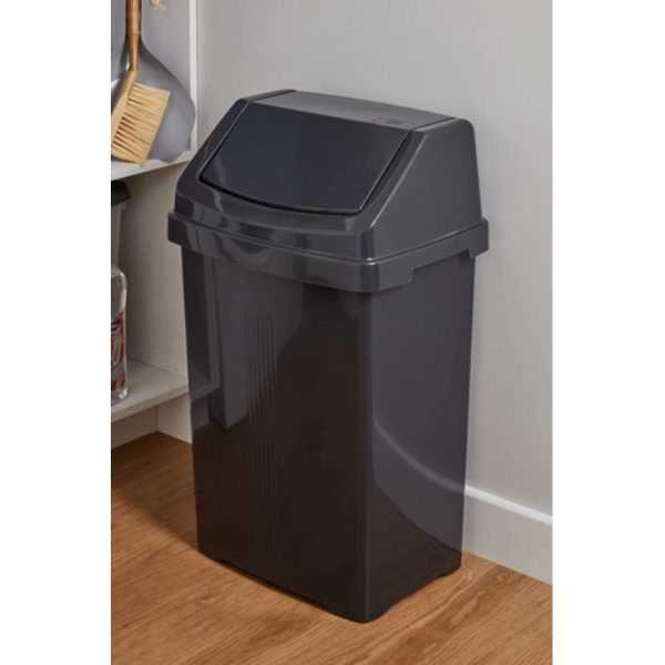 Wham Casa Plastic Swing Bin 25L | Trash can | Napev