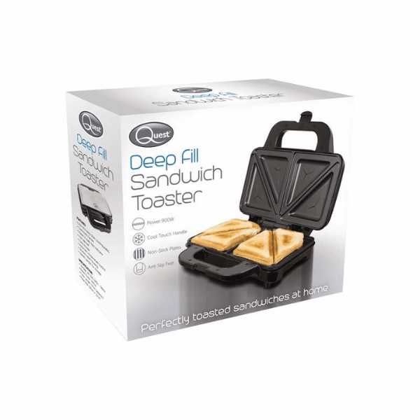 Quest Sandwich Maker 2 Slice Deep 35630 | Napev